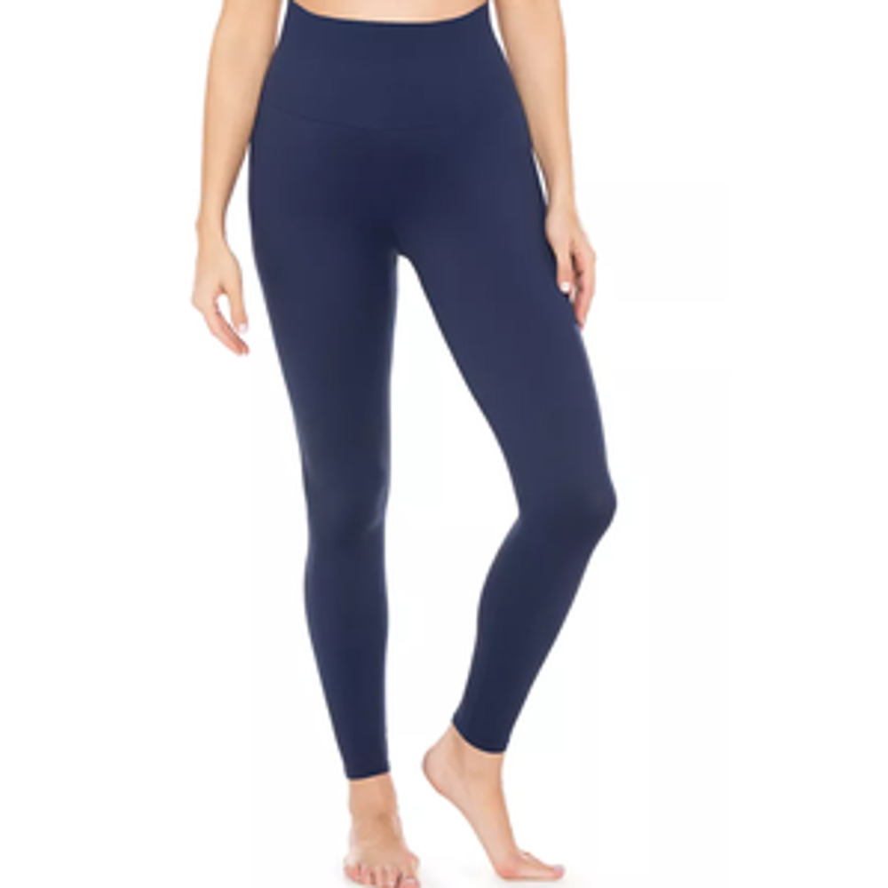 MIRACLESUIT Tummy-Control Athleisure Leggings Small Navy NWT